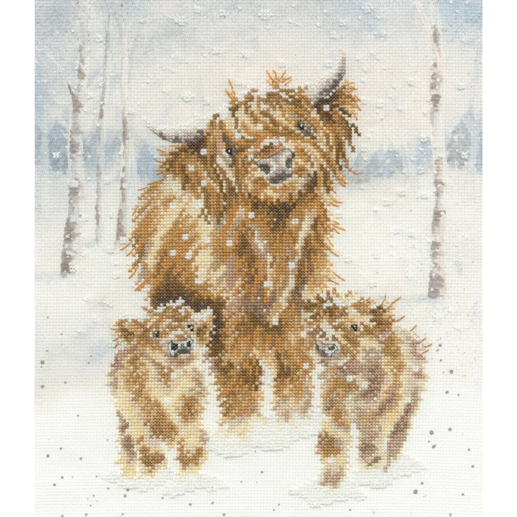 Bothy Threads Highland Christmas Counted Cross Stitch Kit